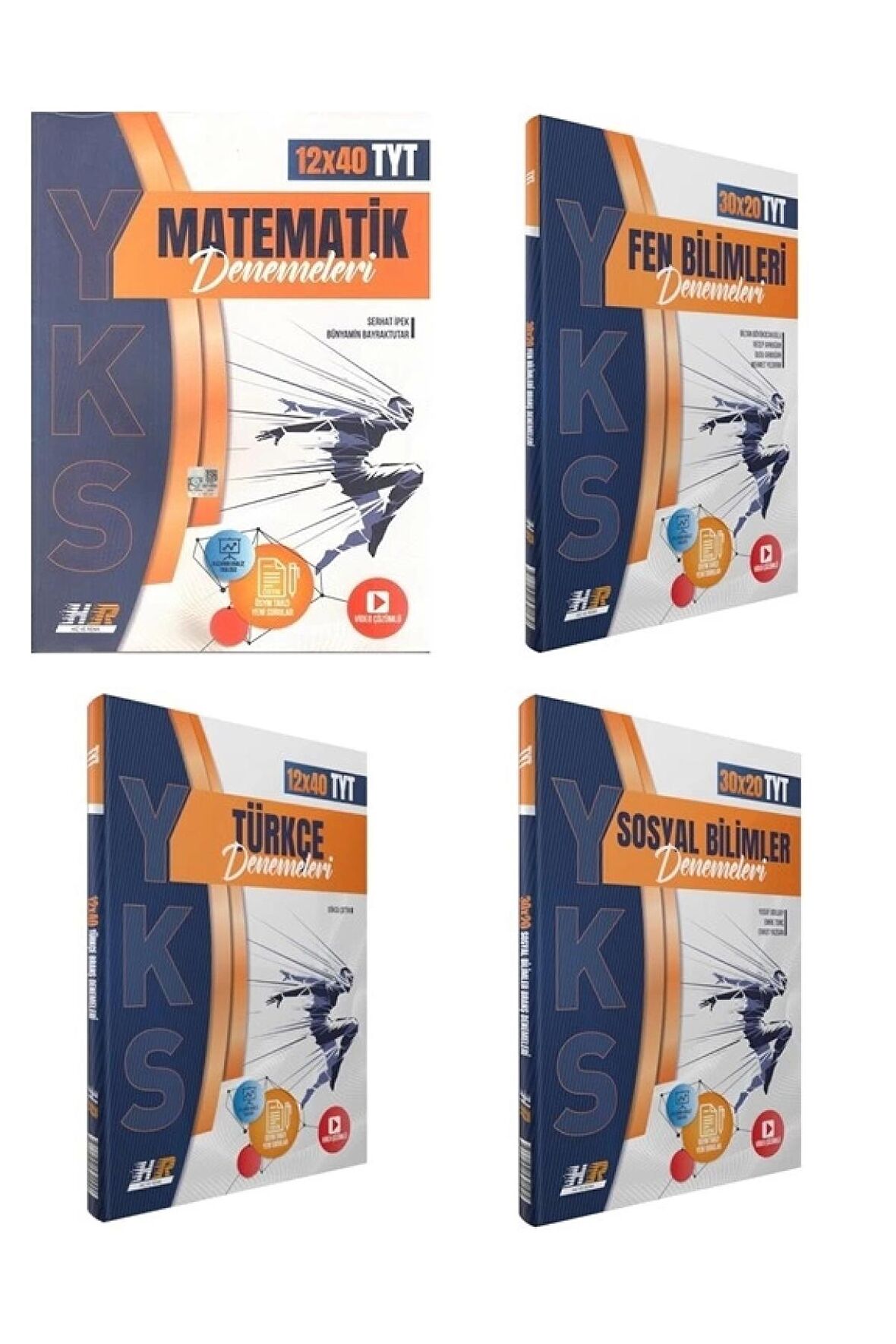 TYT Matematik Türkçe Fen ve Sosyal Bilimler Hız ve Renk Deneme Seti