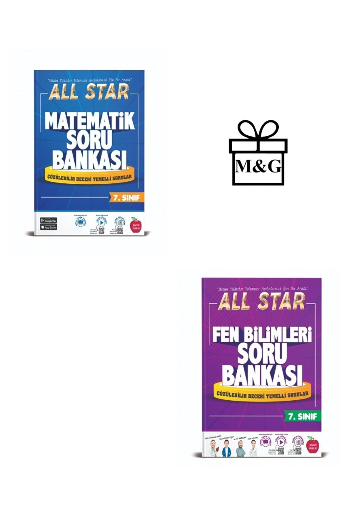 7.Sınıf All Star Matematik Ve Fen Bilimleri Soru Bankası