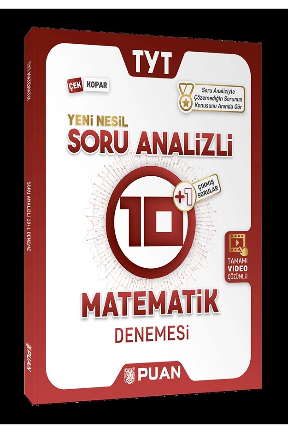 Puan Yayınları TYT Matematik Soru Analizli 10+1 Deneme