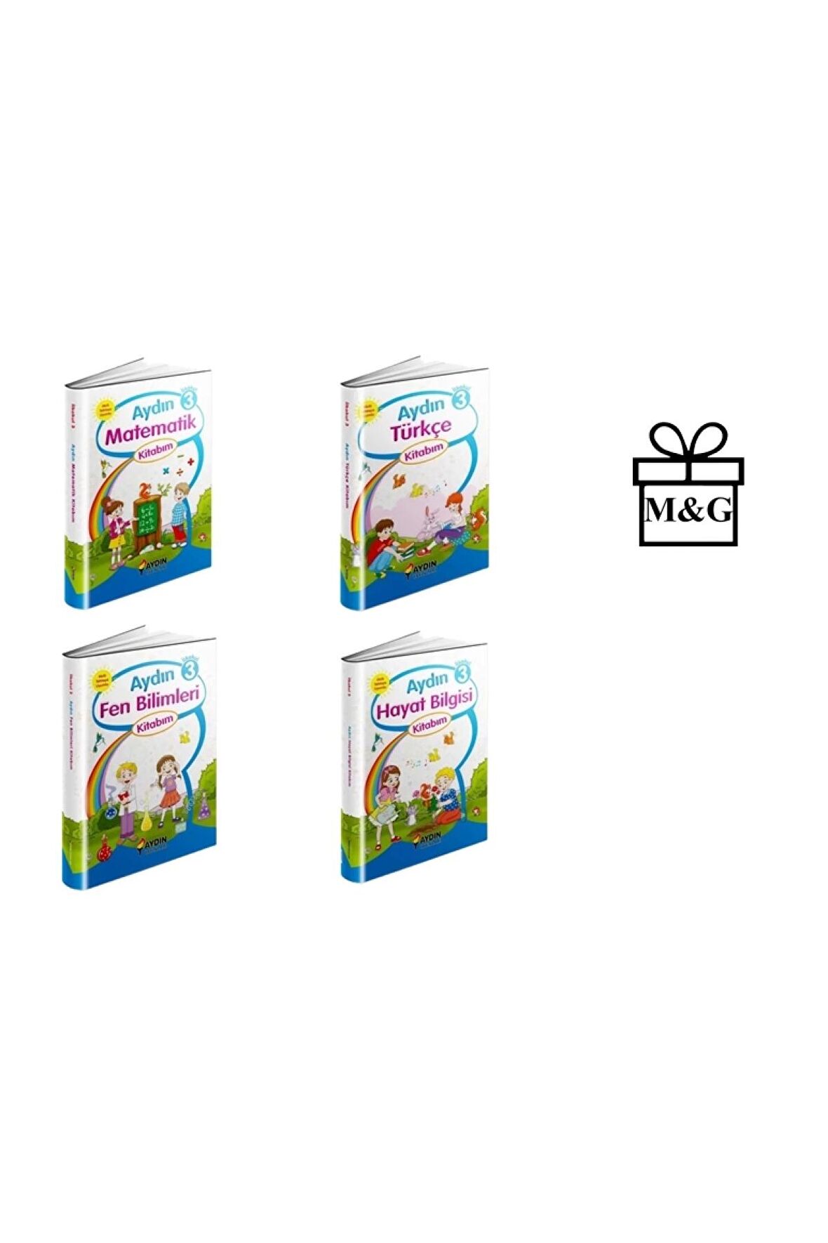 3.Sınıf Matematik Türkçe Fen Bilimleri Hayat Bilgisi Kitabım