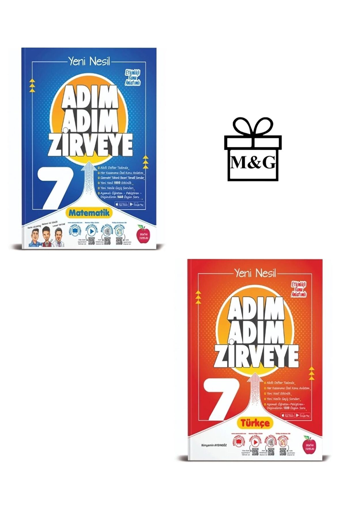 7.Sınıf Adım Adım Matematik Ve Türkçe Konu Anlatımlı