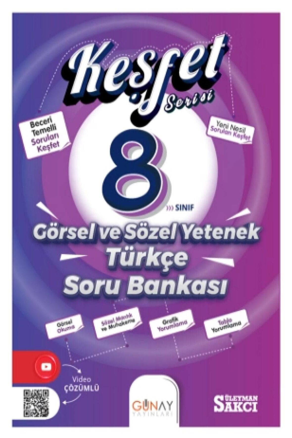 Keşfet 8. Sınıf LGS Görsel ve Sözel Yetenek Soru Bankası
