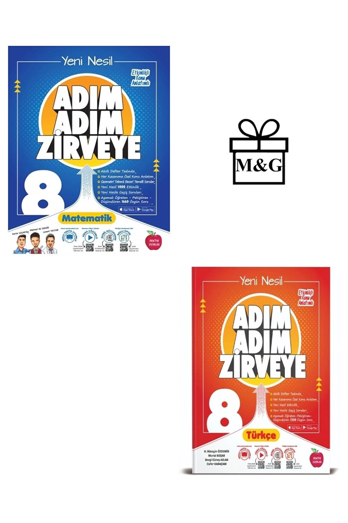 8.Sınıf Adım Adım Matematik Ve Türkçe Konu Anlatımlı