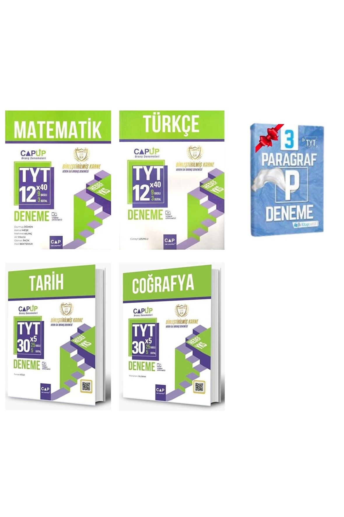 TYT ÇAP Matematik Türkçe Tarih ve Coğrafya Deneme