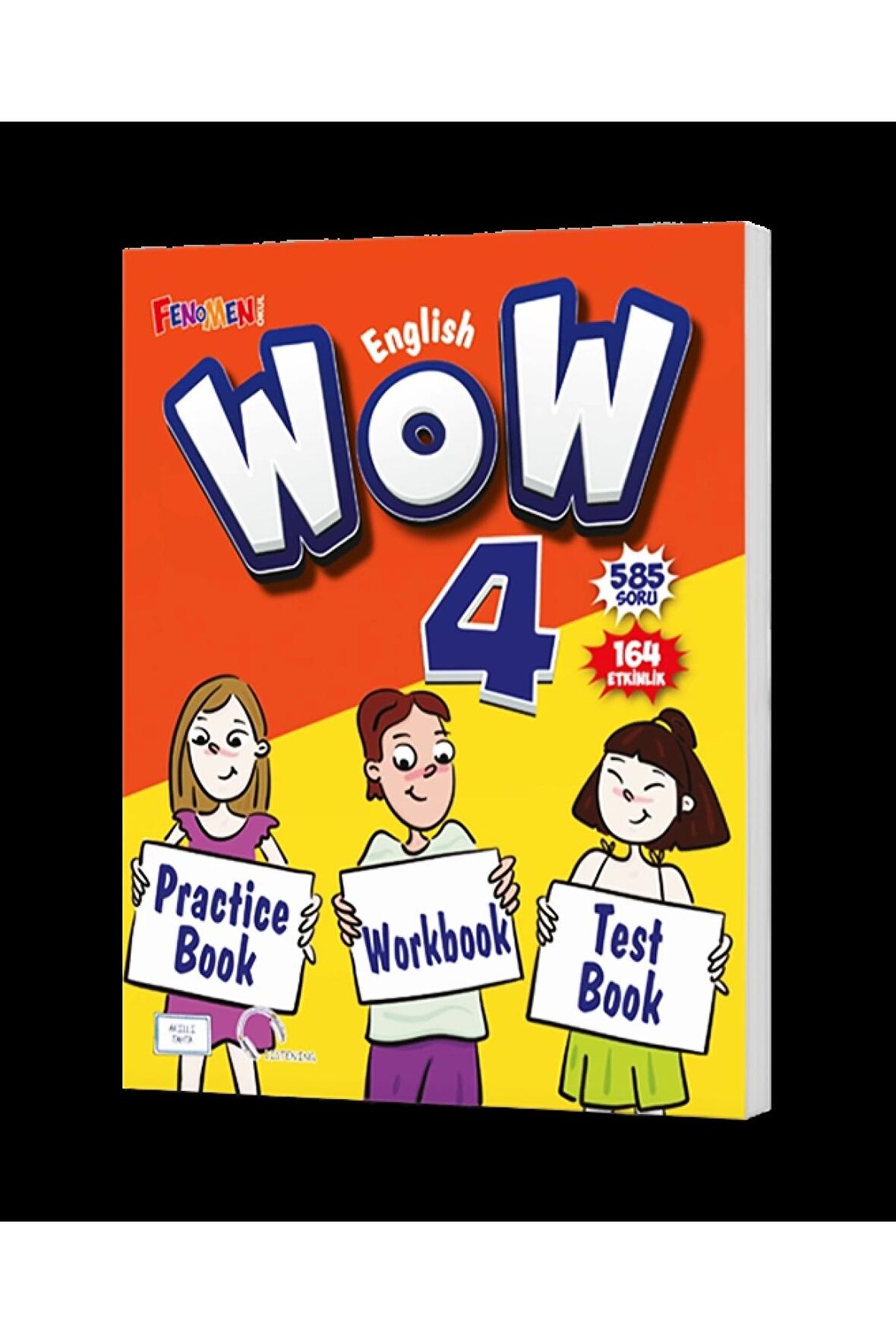 4. Sınıf  Fenomen WOW 4 PRACTICE BOOK + WORKBOOK + TEST BOOK