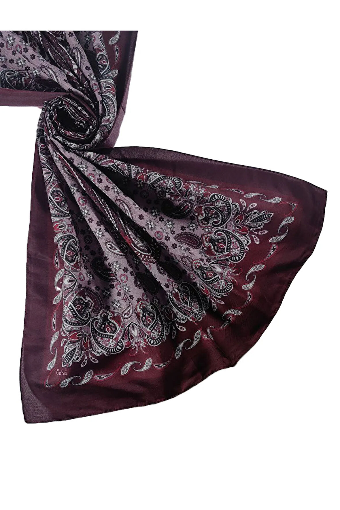 Enba Etnik Desenli Soft Pamuklu Şal 75x190 cm