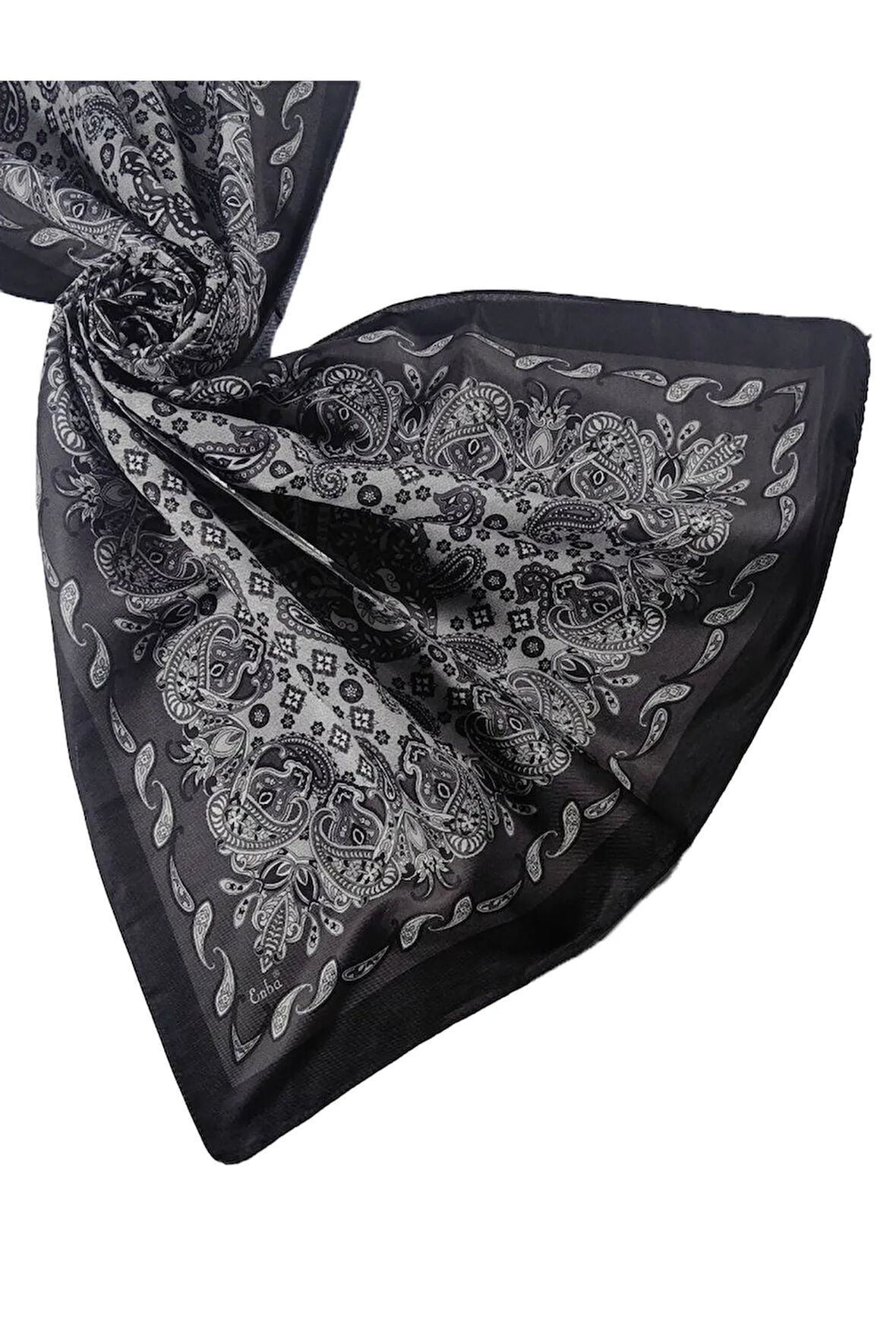 Enba Etnik Desenli Soft Pamuklu Şal 75x190 cm