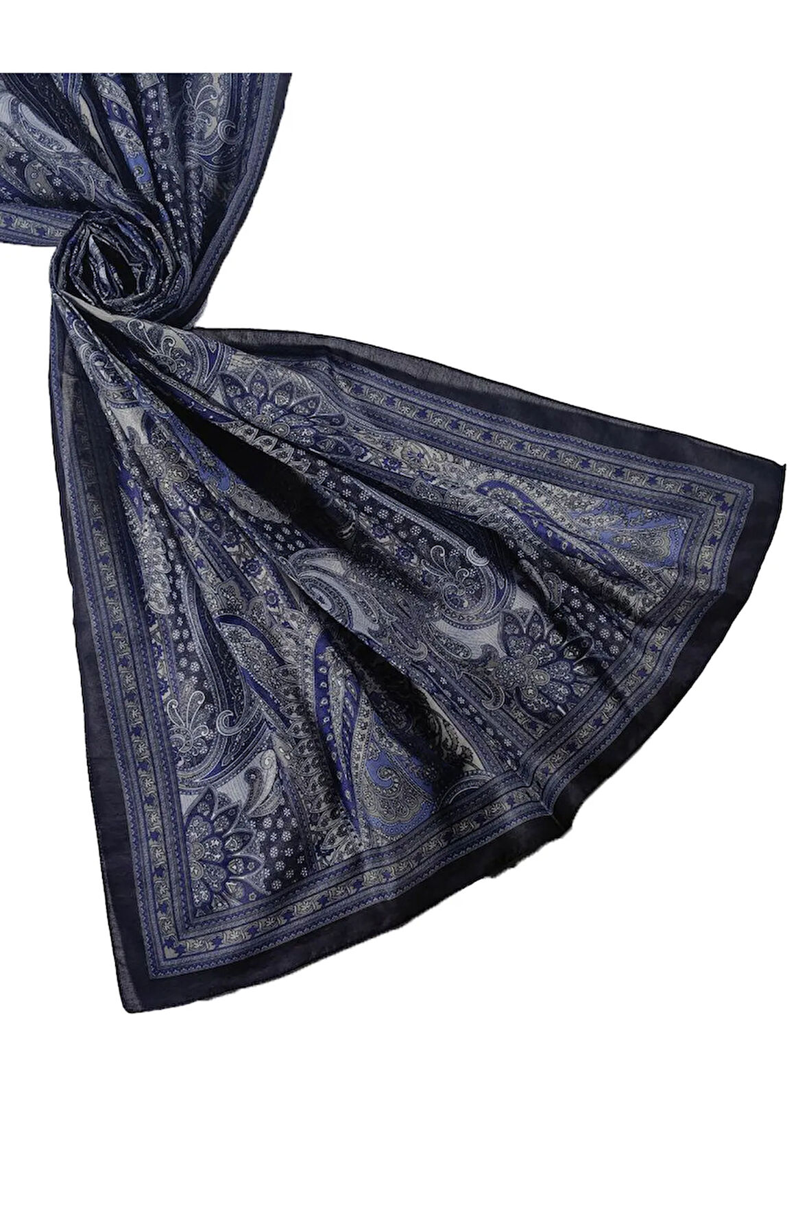Enba Etnik Desenli Soft Pamuklu Şal 75x190 cm