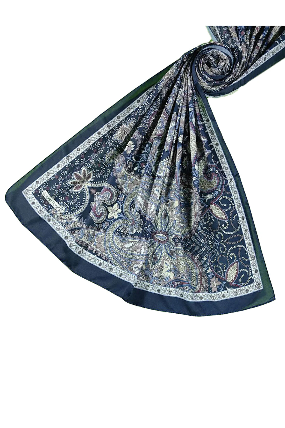 Etnik Desenli Soft Pamuklu Şal 75x190 cm