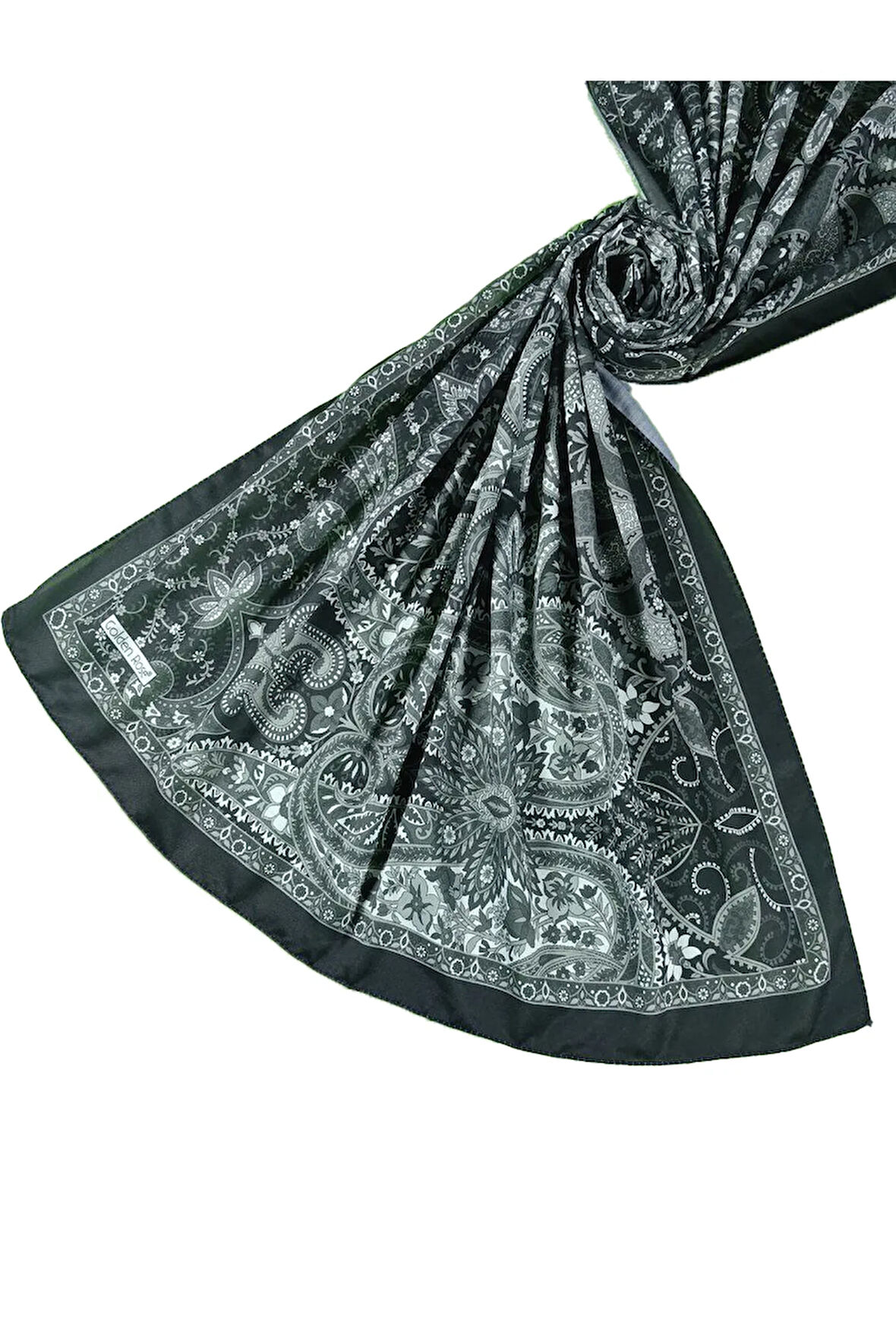 Etnik Desenli Soft Pamuklu Şal 75x190 cm