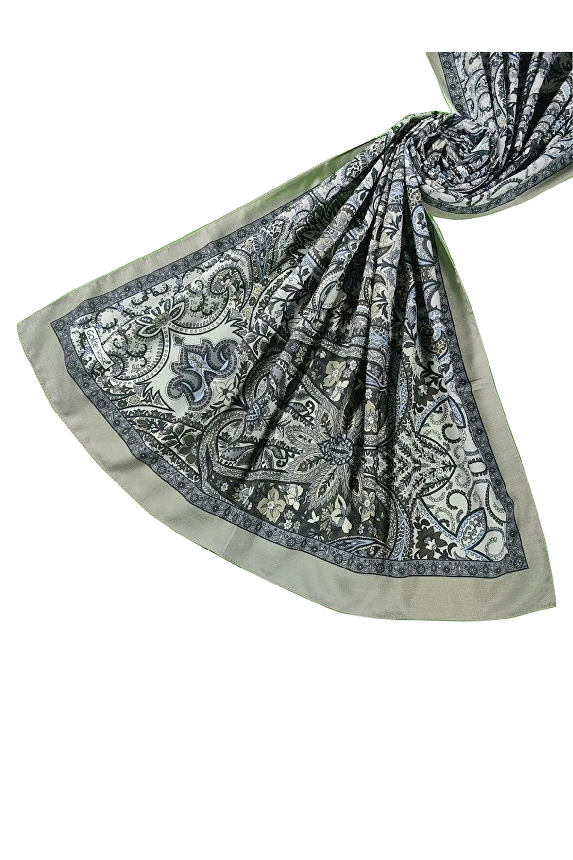Etnik Desenli Soft Pamuklu Şal 75x190 cm