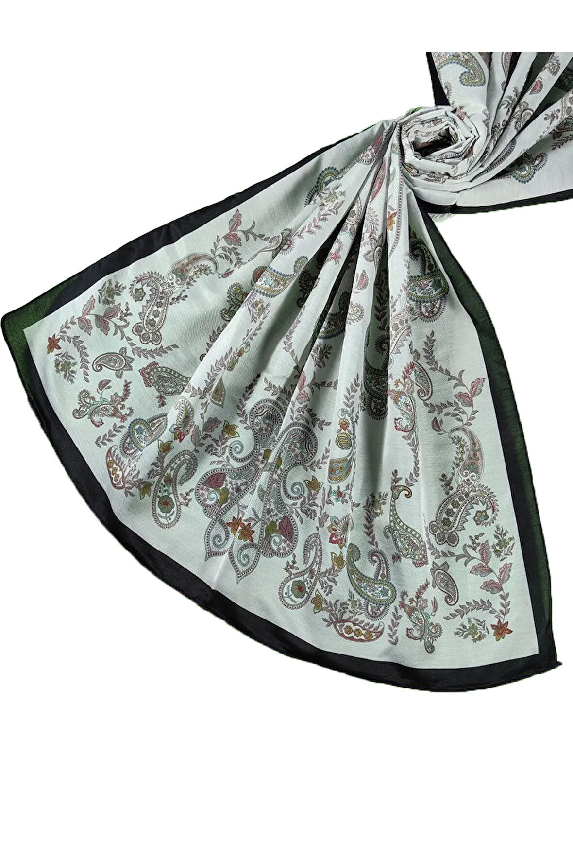 Enba Etnik Desenli Soft Pamuklu Şal 75x190 cm