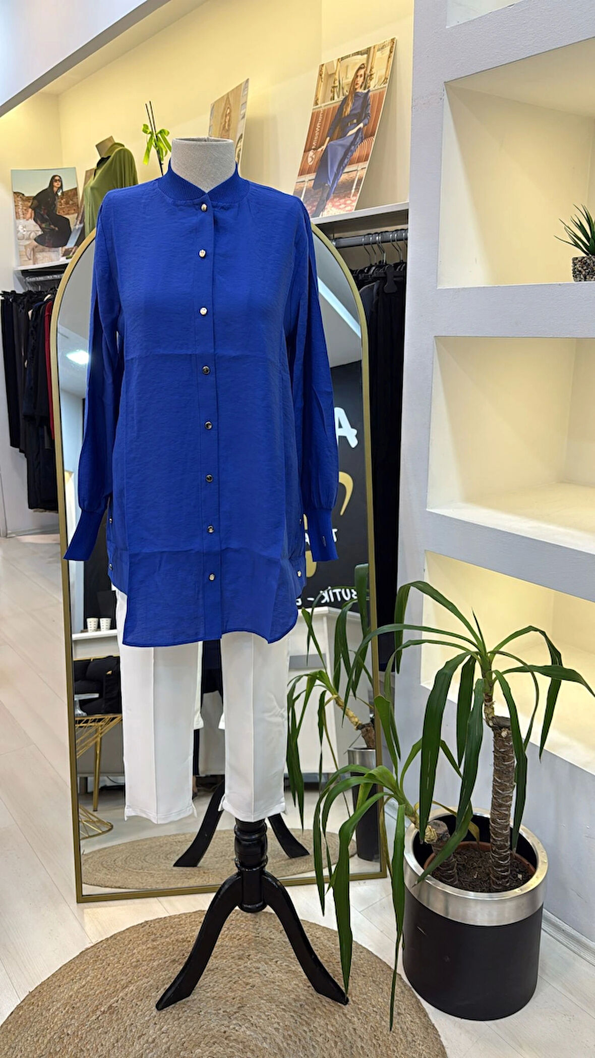 invee gomlek saks 6674 M