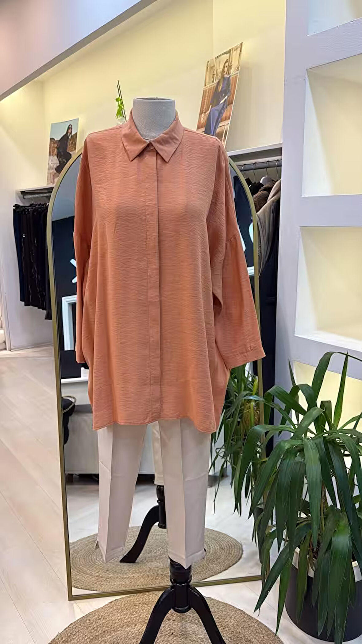Nuss  Gömlek 3001-oranj