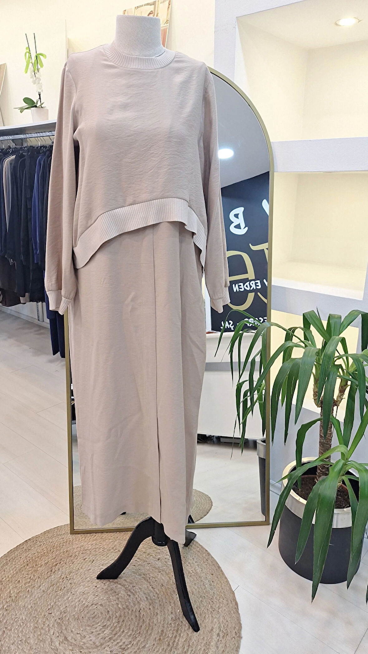 NUSS ELBİSE VEGAN KUMAŞ 2044 KUMSAL