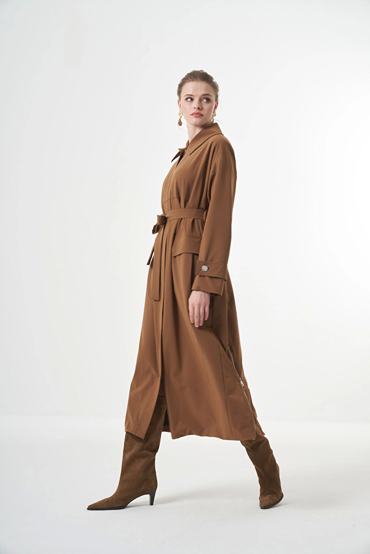 Misswhence Trençkot w pardesu  38500 camal