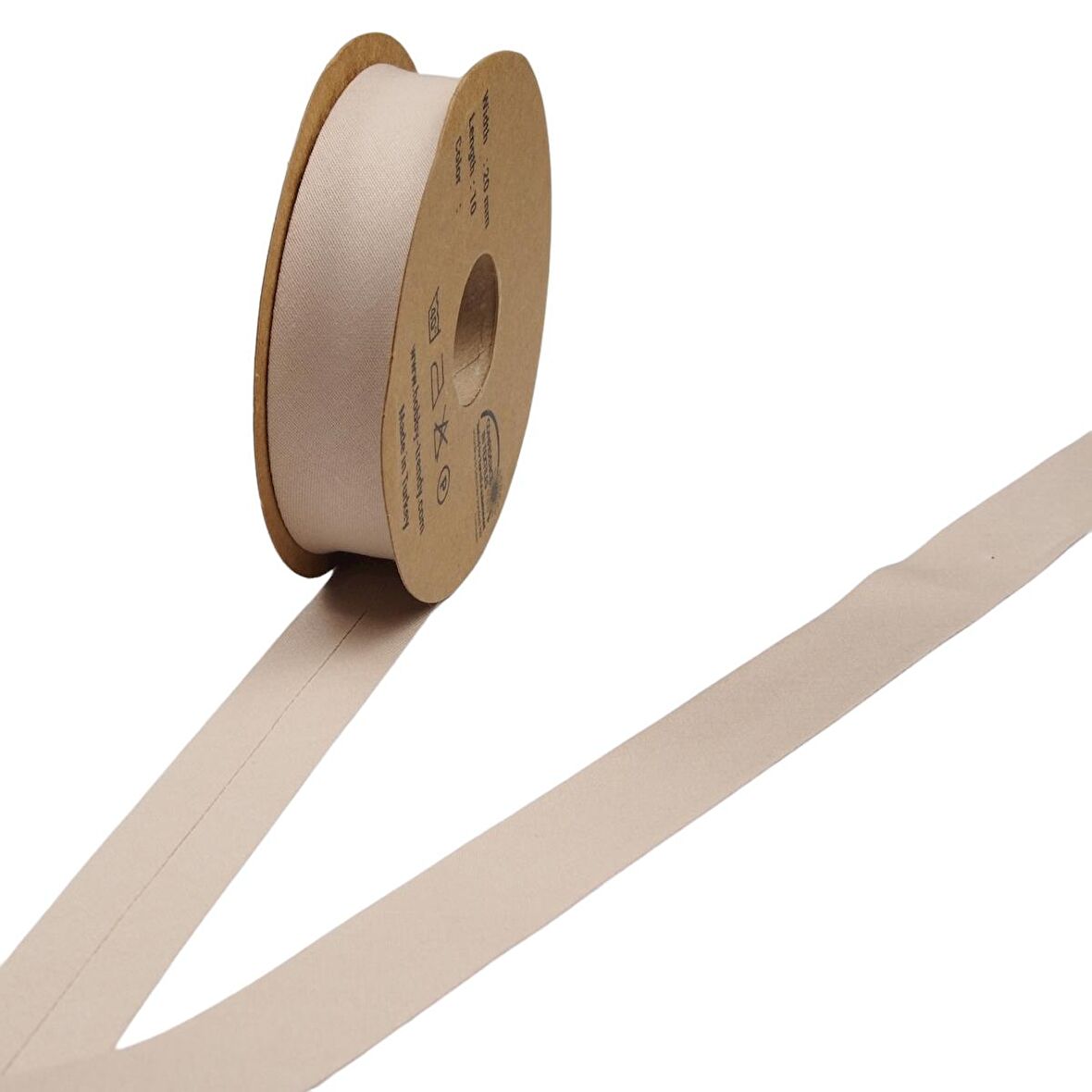 %100 Pamuk (Koton) Biye 2cm eninde 10mt top