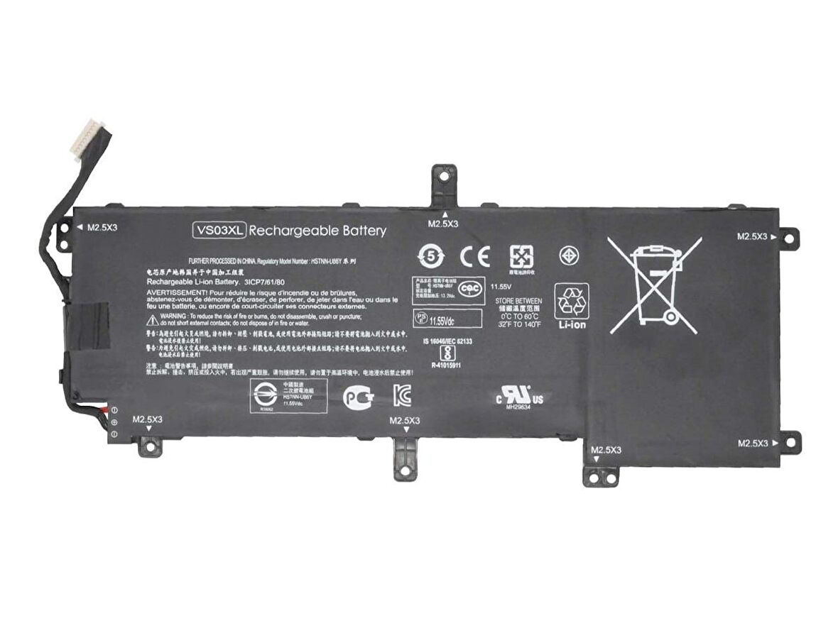 Hp ENVY 15-as Notebook Batarya Laptop Pil
