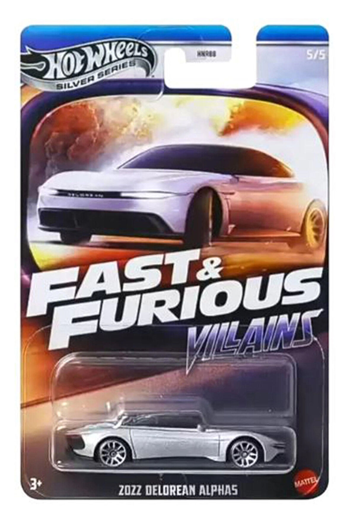 Hot Wheels Fast and Furious - 2022 Delorean Alphas (1/64)