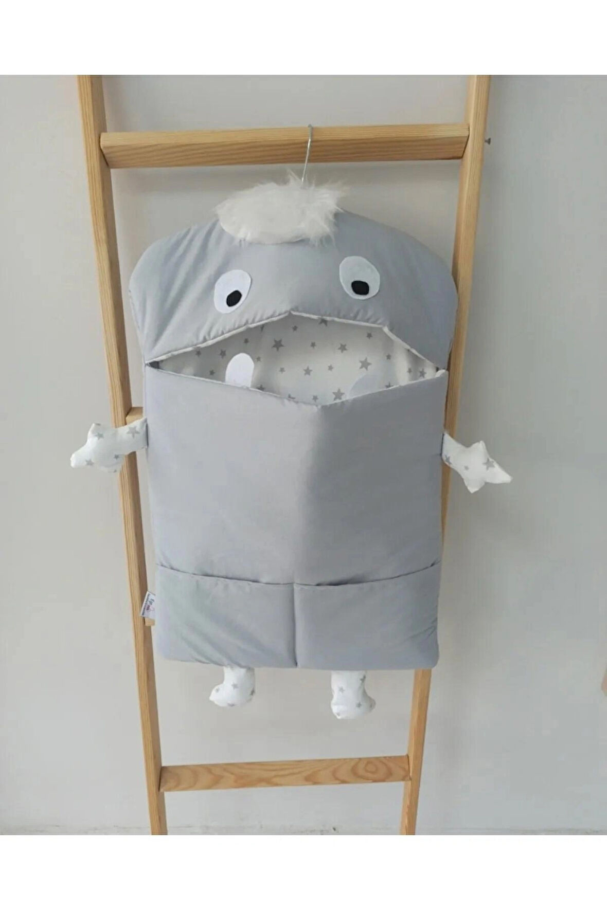 Ege Home Sevimli Canavar Bebek Oyuncak Kirli Çamaşır Torbası