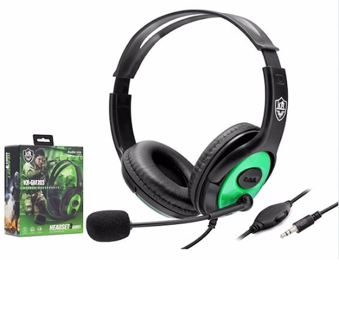 Karler GM703 Kablolu Mikrofonlu Kulak Üstü Oyuncu Kulaklığı