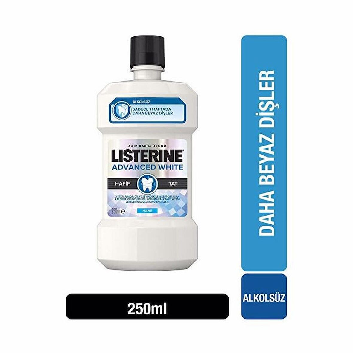 Listerine Advanced White Hafif Tat Çalkalama Suyu 250 ml 3574661491714