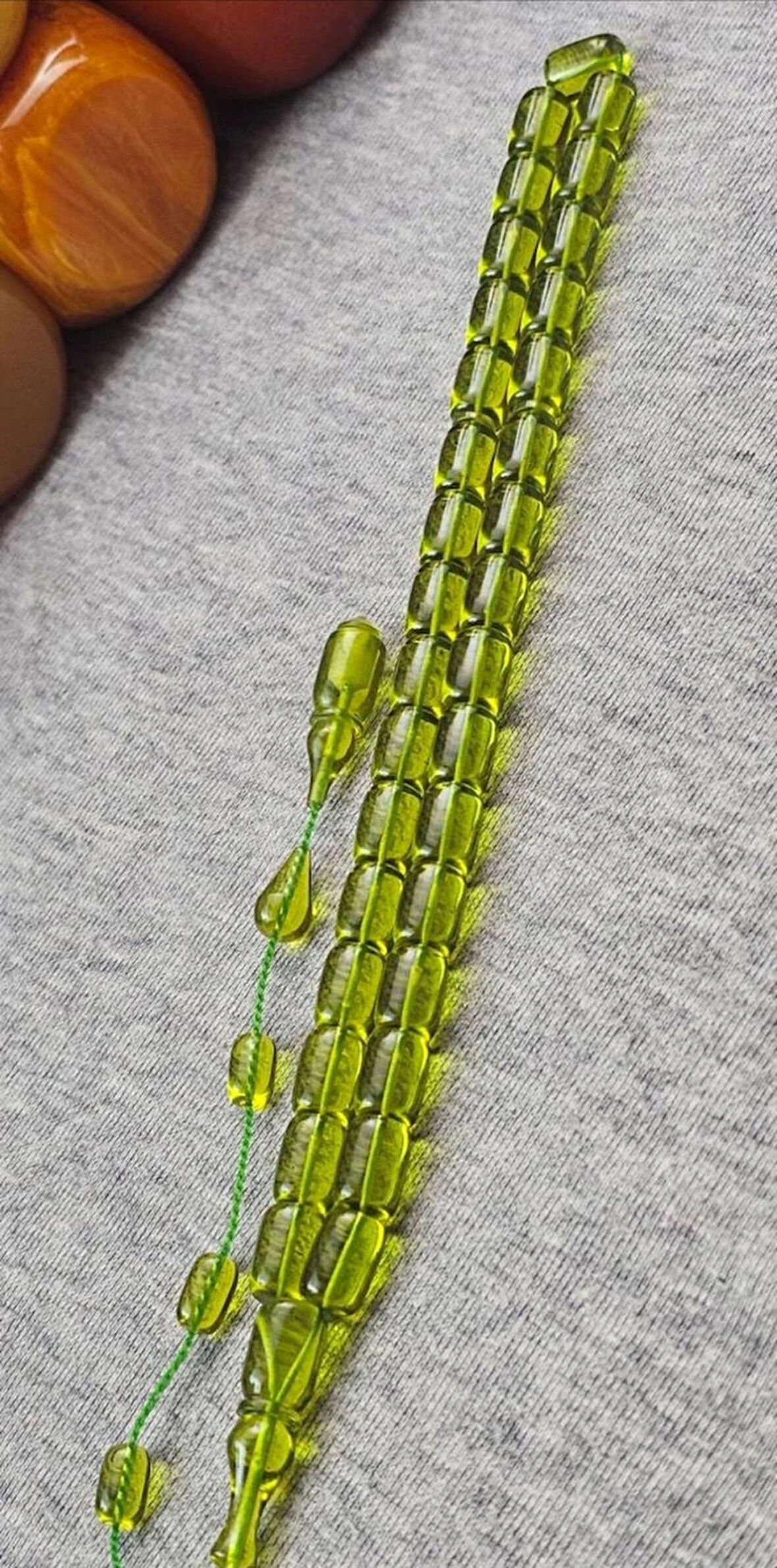 Natural Alman Ateş kehribar