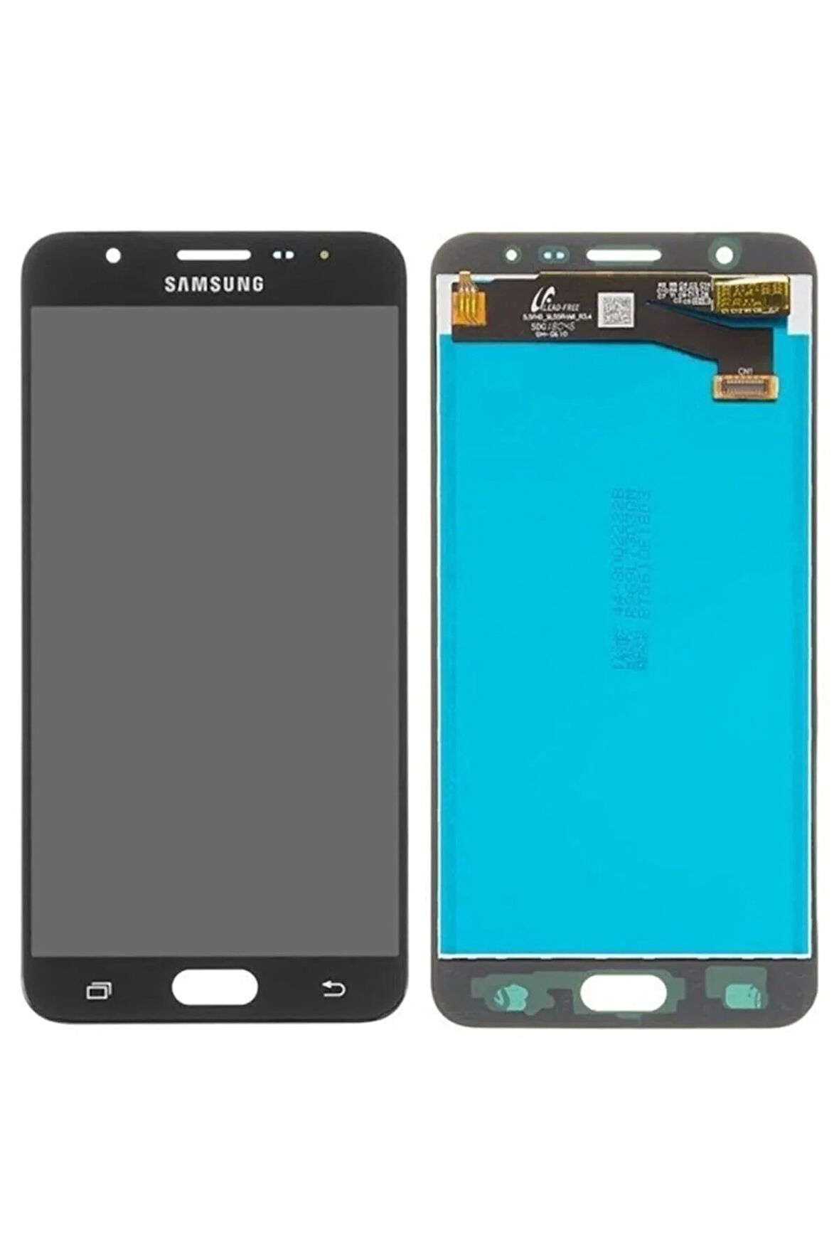 Samsung Galaxy J7 Prime 2 Uyumlu Siyah Servis Orjinali Lcd Ekran Dokunmatik Sm-g611f