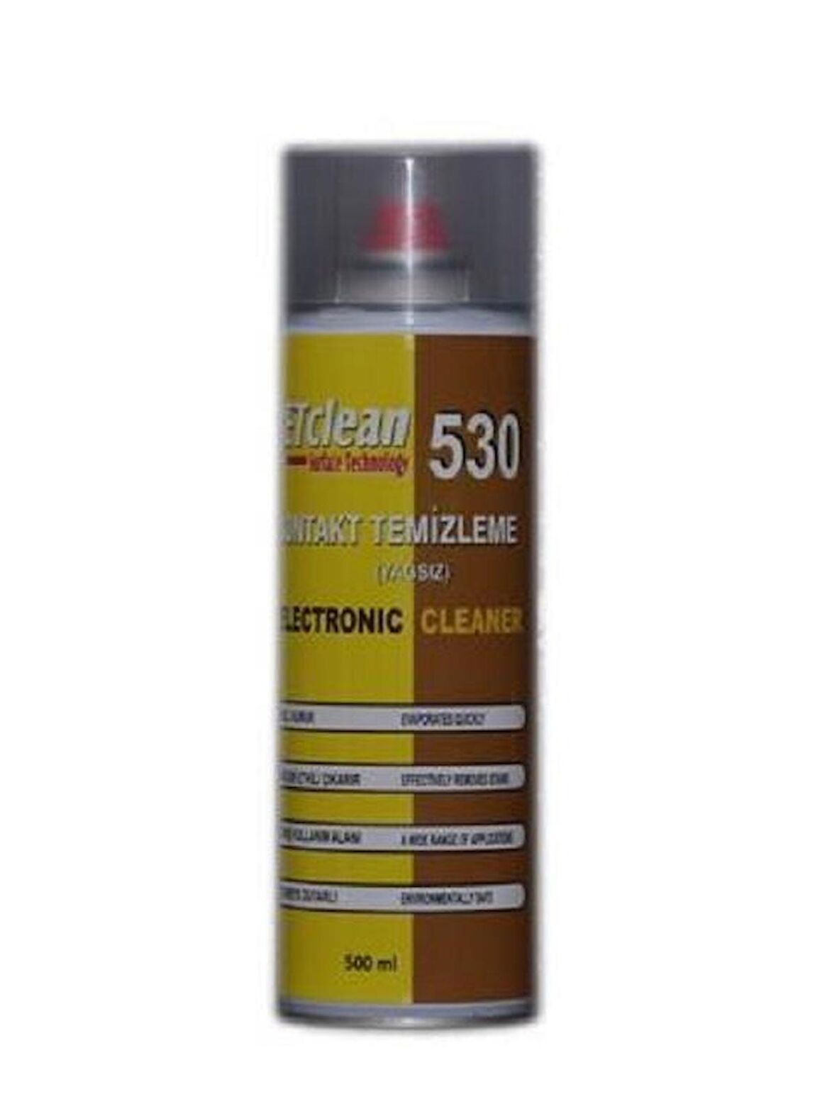 530 YAĞSIZ KONTAK OKSİT TEMİZLEME SPREYİ 500ML