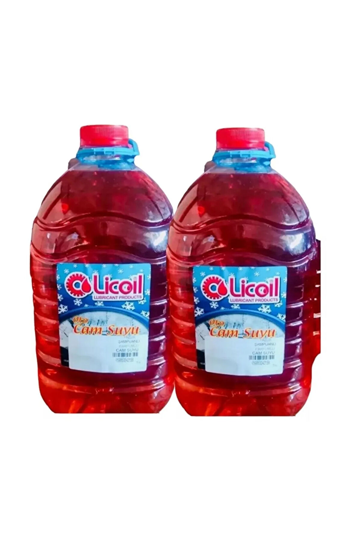 Licoil Yazlık Şampuanlı Parfümlü Oto Cam Suyu 5 L X 2 = 10 L