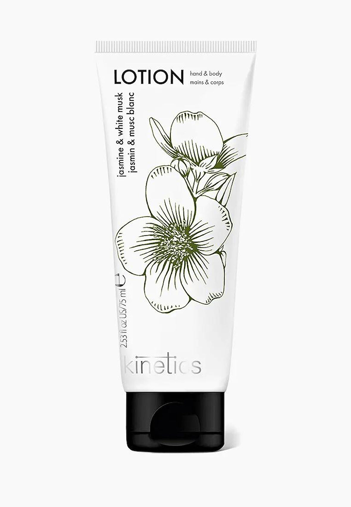 Kinetics Perfumed Lotion Jasmine & White Musk 75ml