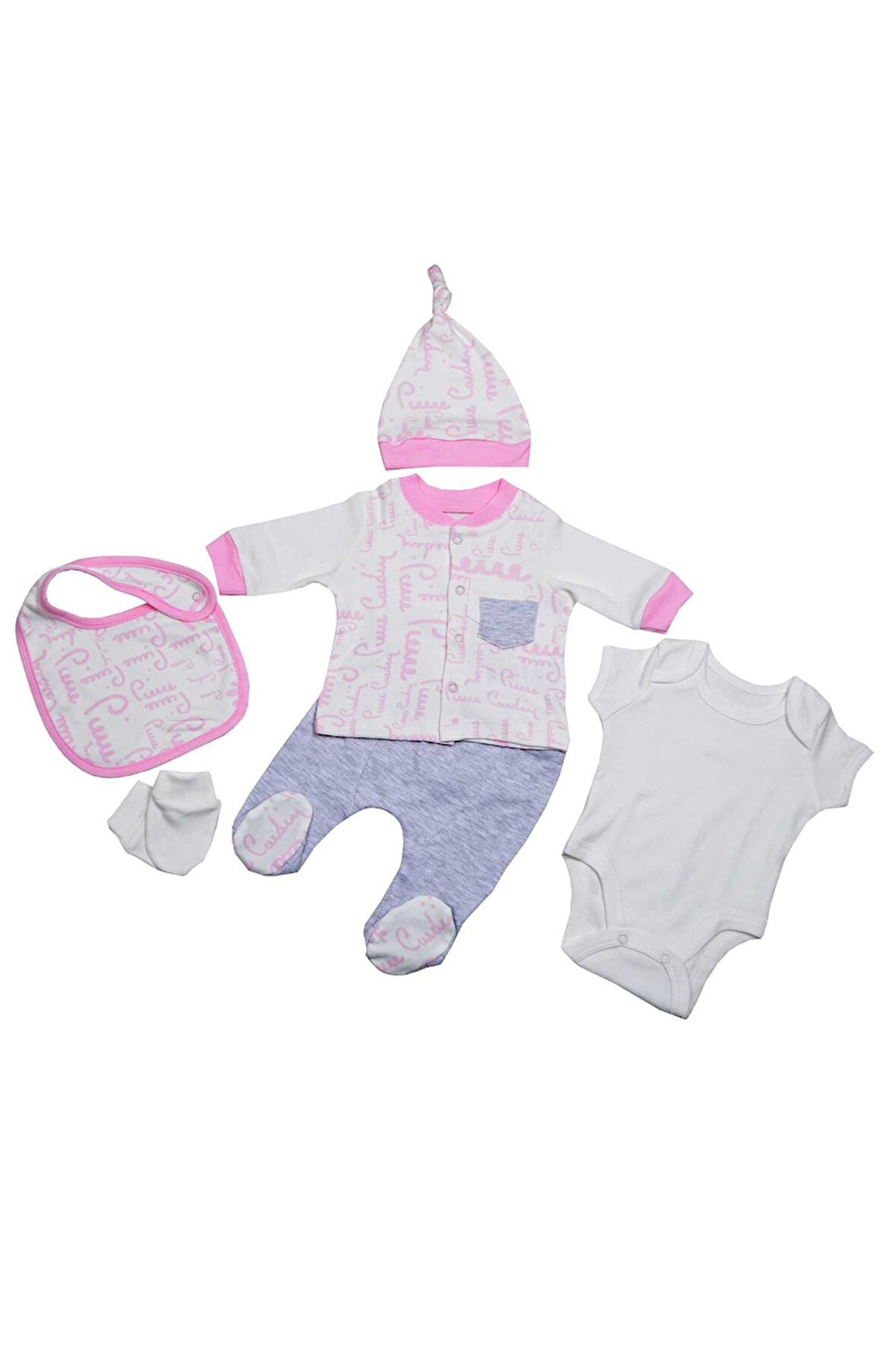 Pembe Bebek Yeni Doğan Bebe Set
