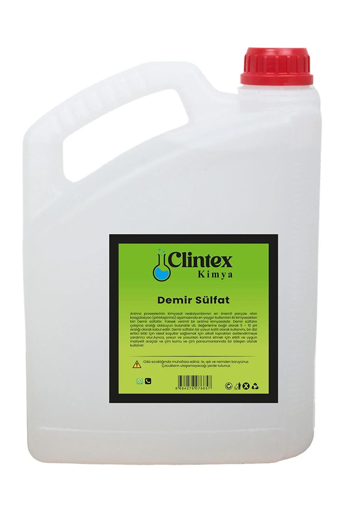Clintex Kimya Demir Sülfat Gübresi 3 Kg