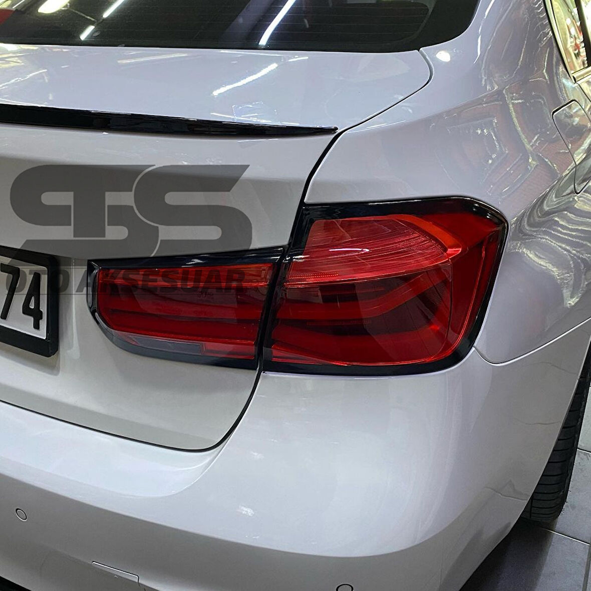  Bmw F30 318 320 325 330 Bagaj Üstü Spoiler Piano Black