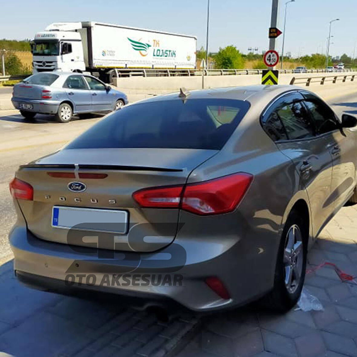  Ford Focus 4 (19-22) Sedan Kasa Bagaj Üstü Spoiler