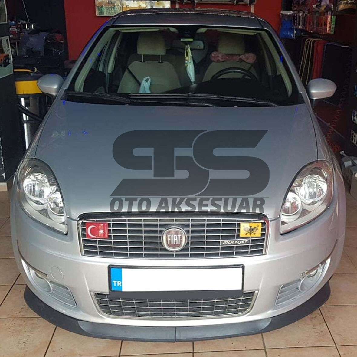  Fiat Linea Lip Üniversal 2 Parça Astra H Tipi Esnek Tampon Eki