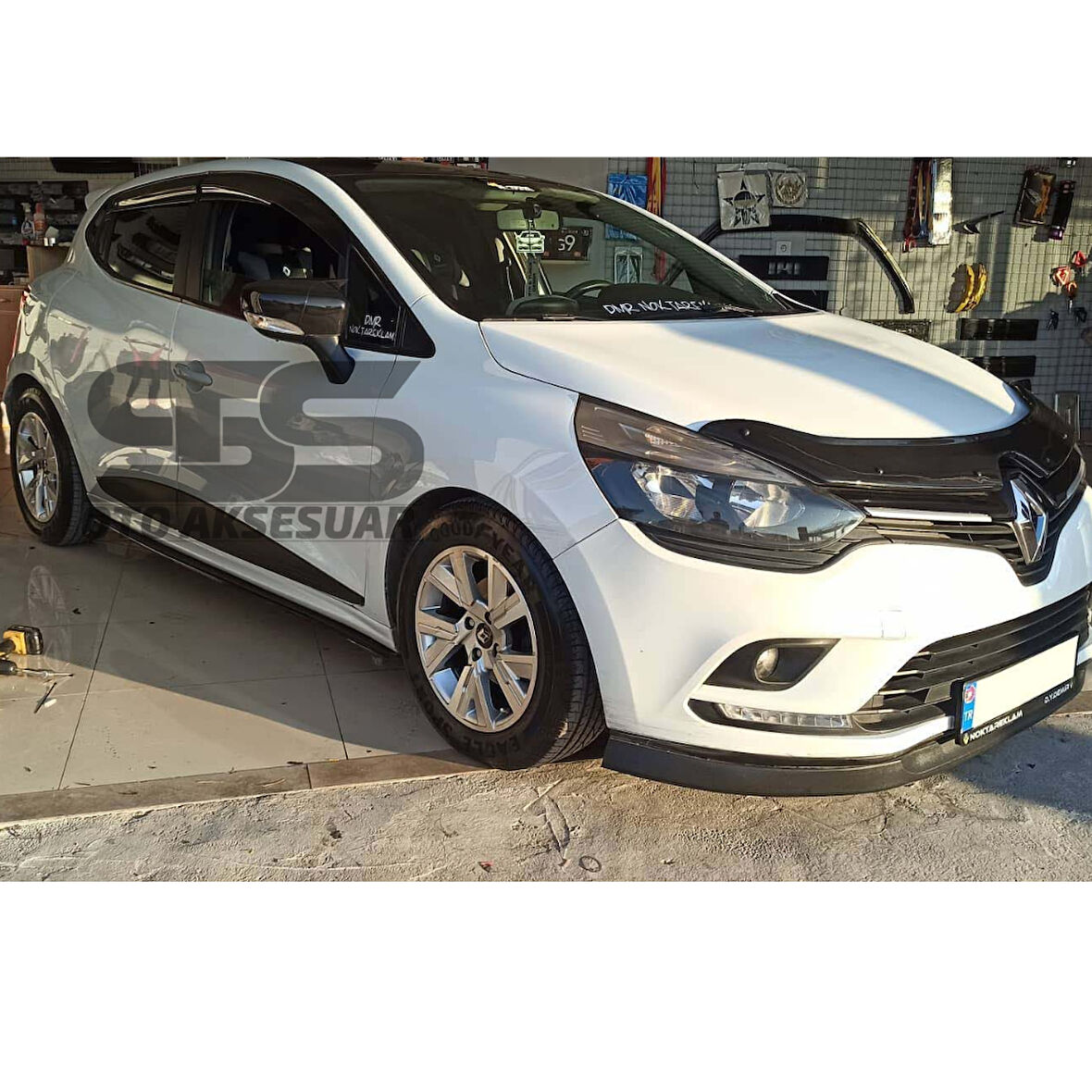  Renault Clio 4 Lip Üniversal 2 Parça Astra H Tipi Esnek Tampon eki