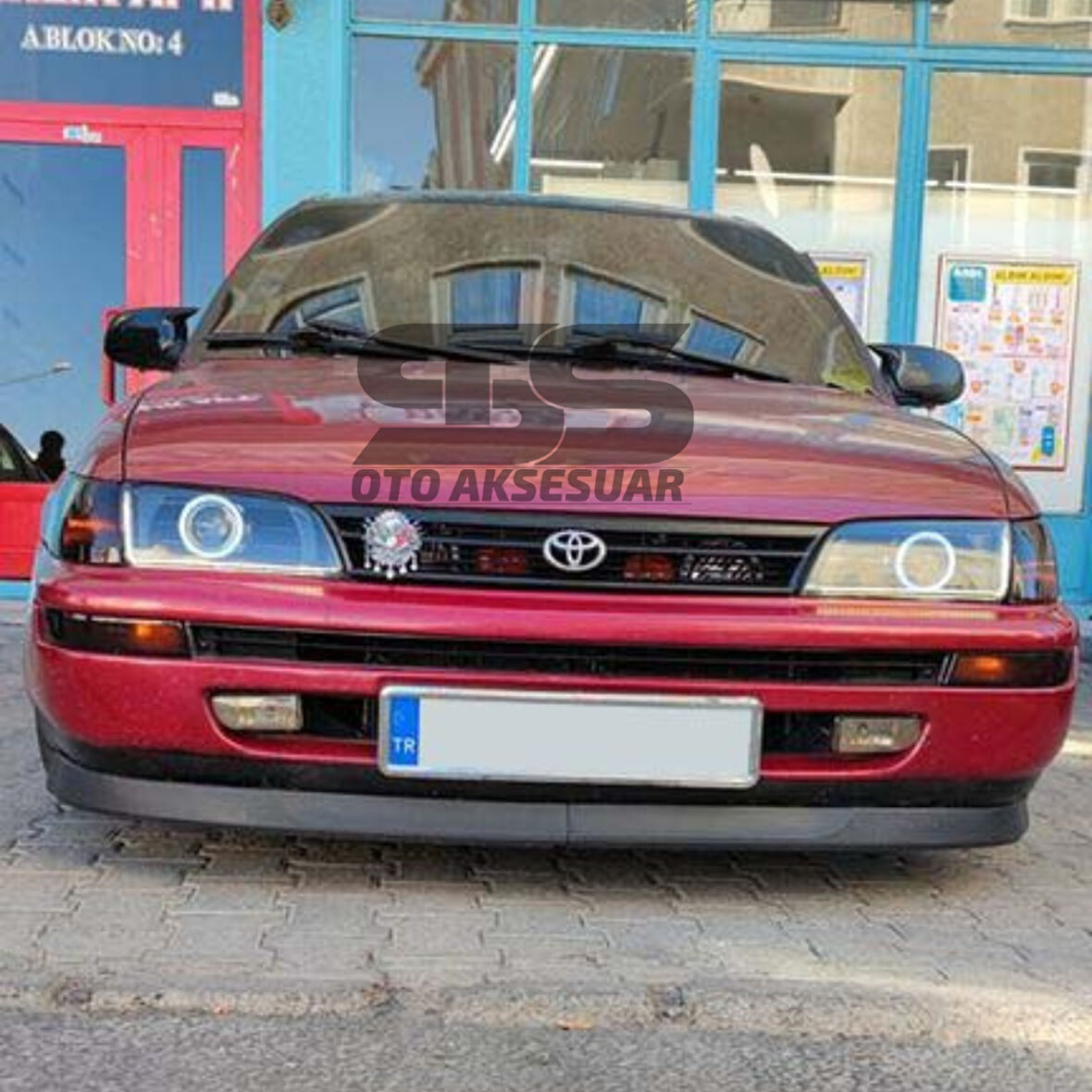  Toyota Corolla Efsane Kasa Lip Üniversal 2 Parça Astra H Tipi Esnek Tampon eki