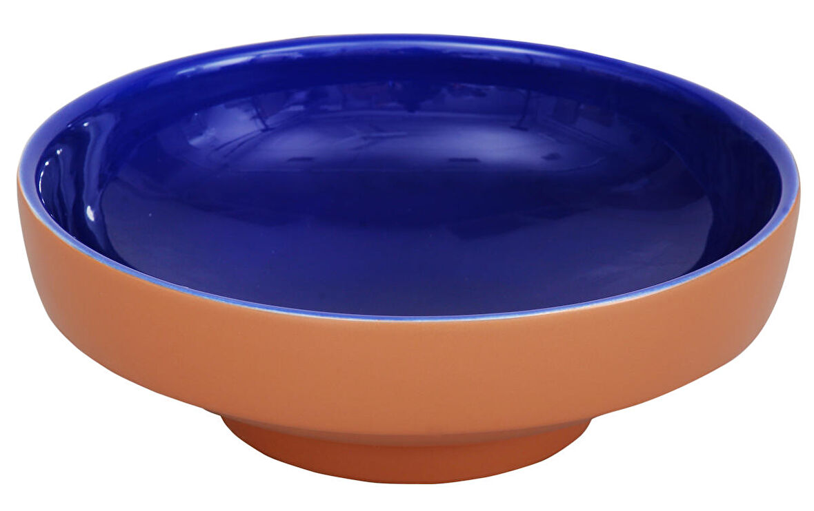 VitrA Water Jewels 4334B443-0016 Çanak Lavabo, VitrA Clean, 40 cm, Terrakota - Mavi