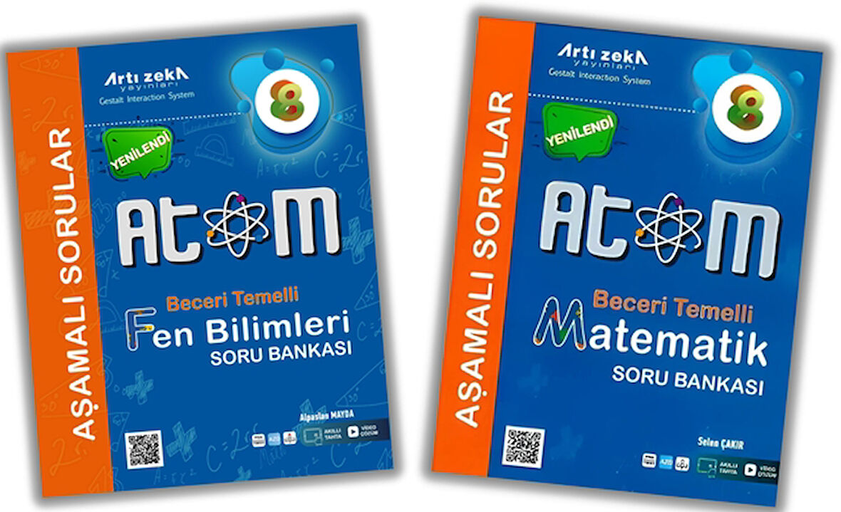 8. Sınıf Sayısal Set (Artı Zeka Yayınları)
