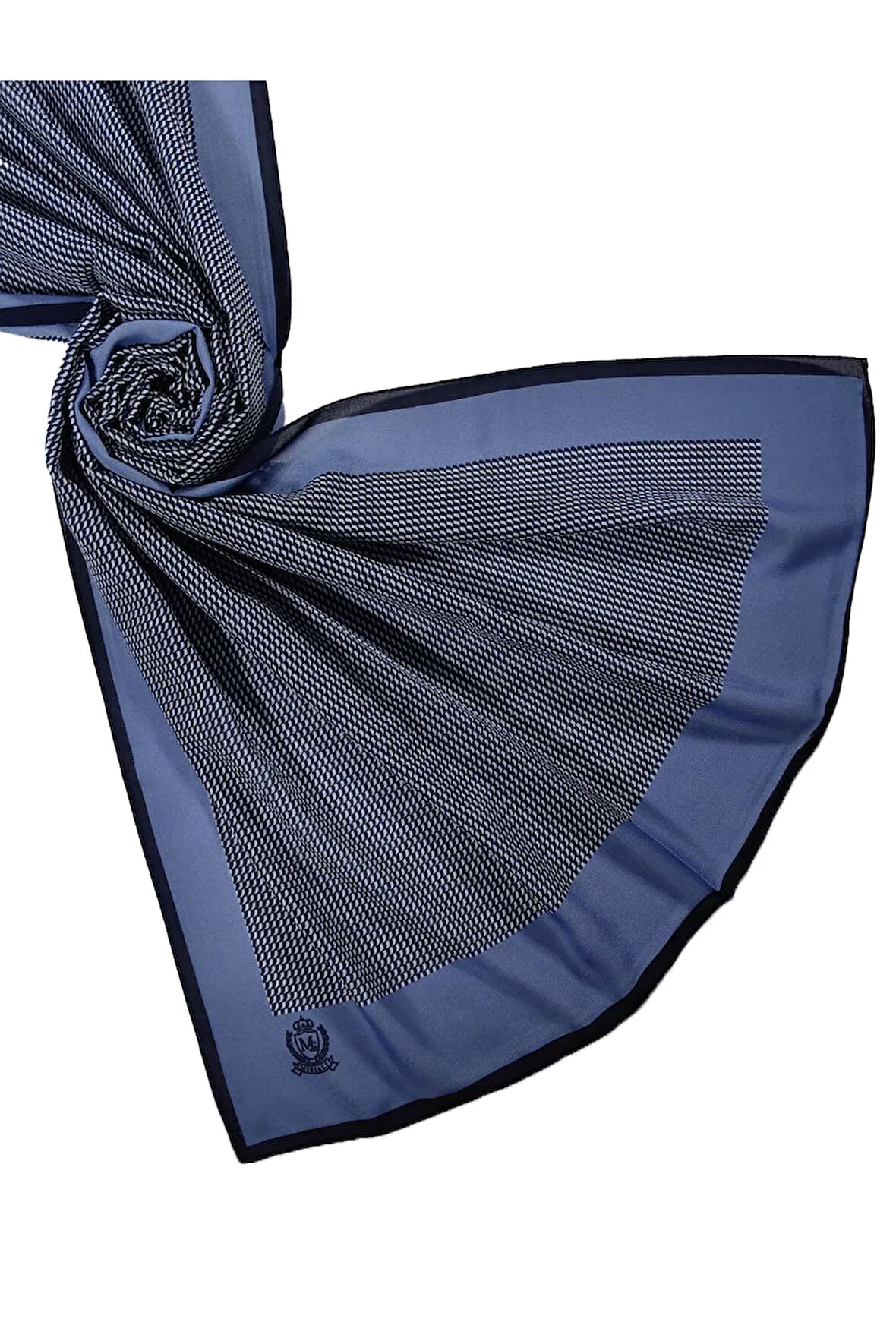 Mısırlı Eşarpları Kaz Ayağı Desenli Şifon Şal