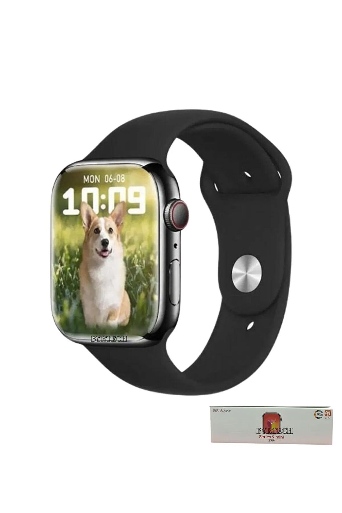 Series 9 Mini GPS/NFC/Siri Destekli 41 mm Amoled Ekran Watch 9 Mini Akıllı Saat