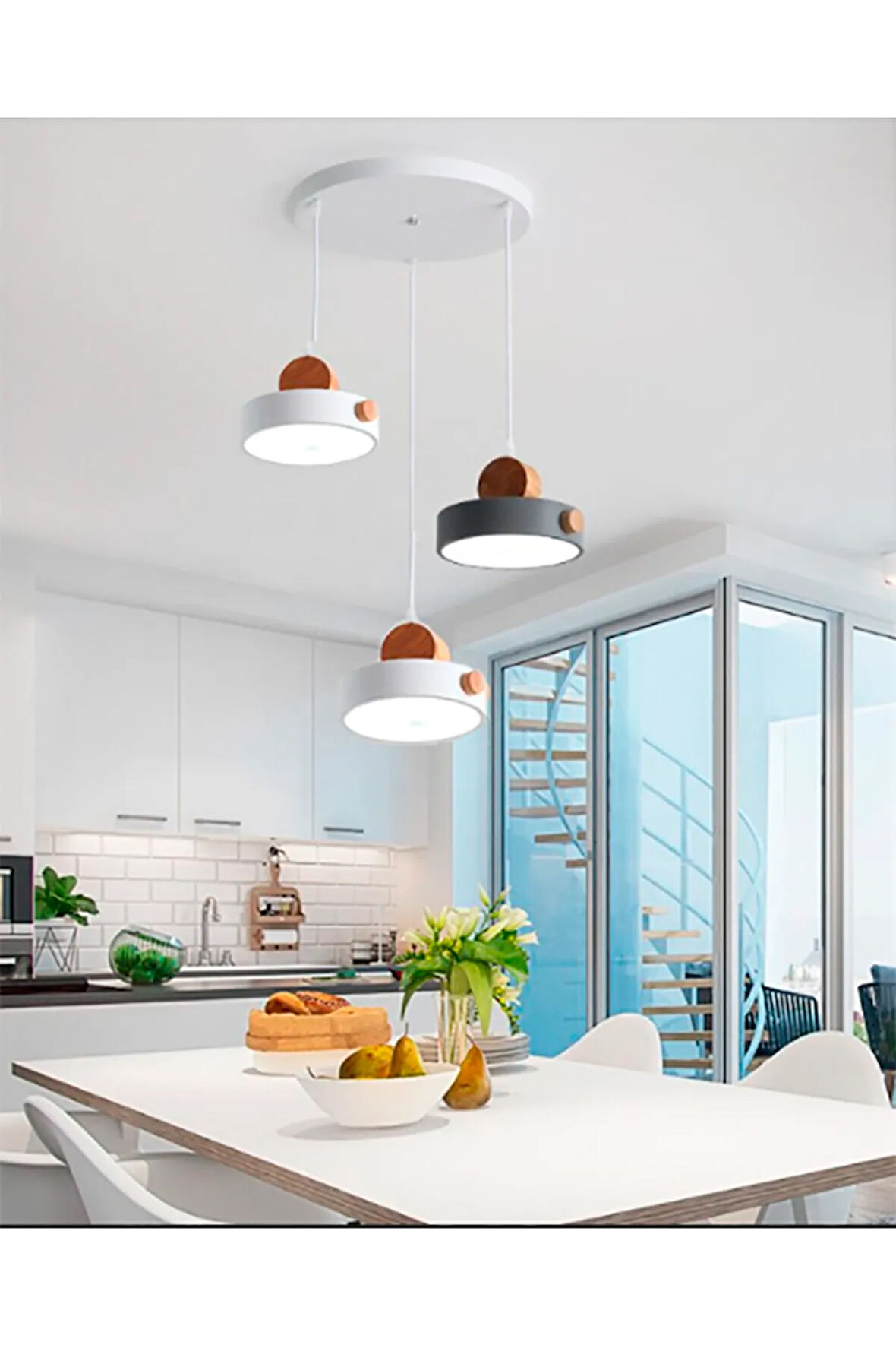 Modern Led Macaron 3'lü