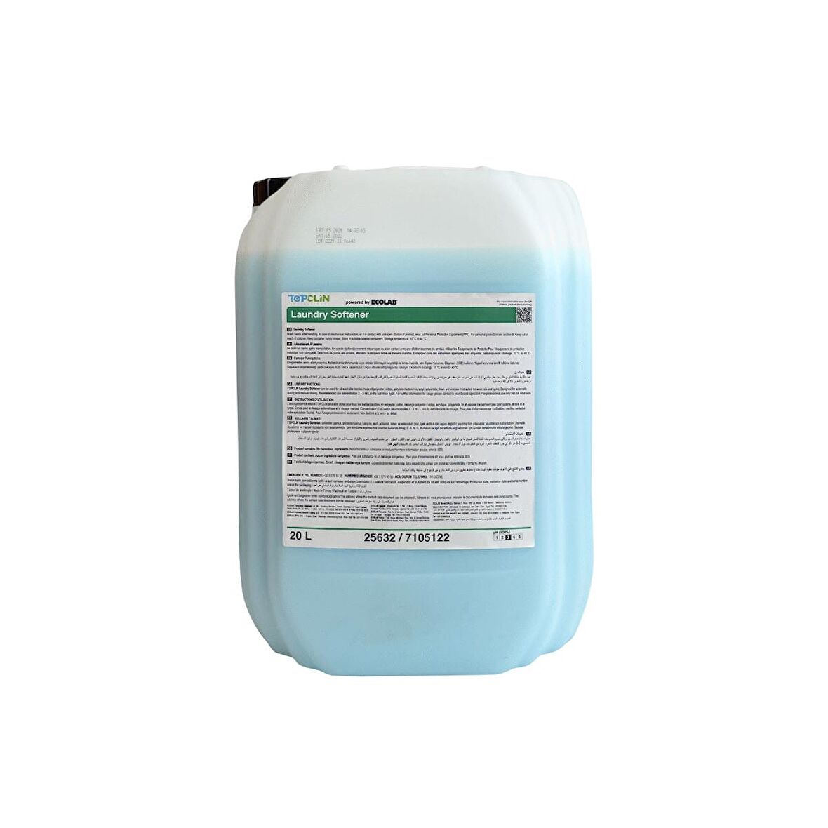 Ecolab Laundry Softener Çamaşır Yumuşatıcısı 20 L