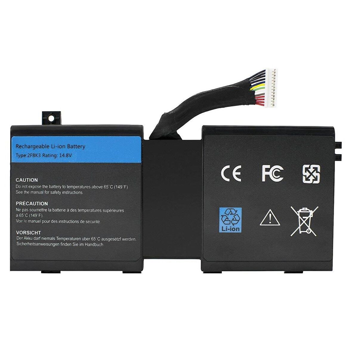 Dell Alienware P18E001 Notebook Bataryası Laptop Pil