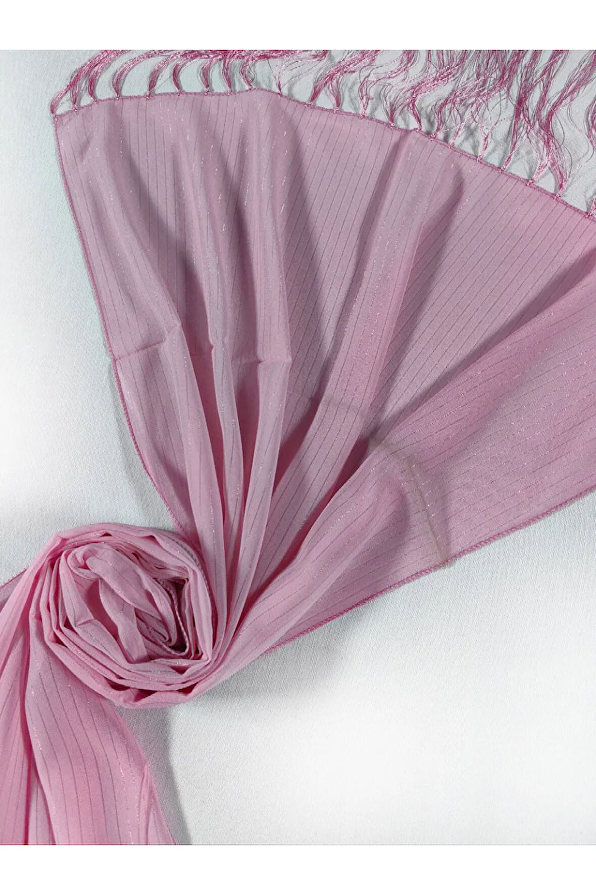 Mısırlı Eşarpları Abiye Omuz Şalı Hafif Kusurlu - Outlet Üründür