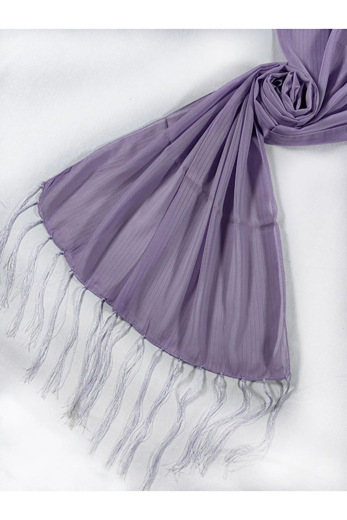 Mısırlı Eşarpları Abiye Omuz Şalı Hafif Kusurlu - Outlet Üründür