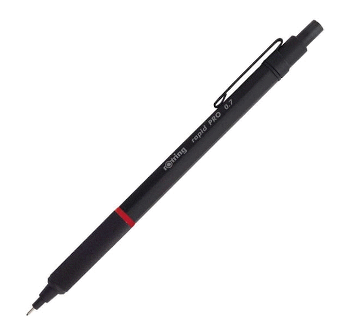 Rotring Rapid Pro Mat Siyah 0.7 mm Versatil Kalem 1904257