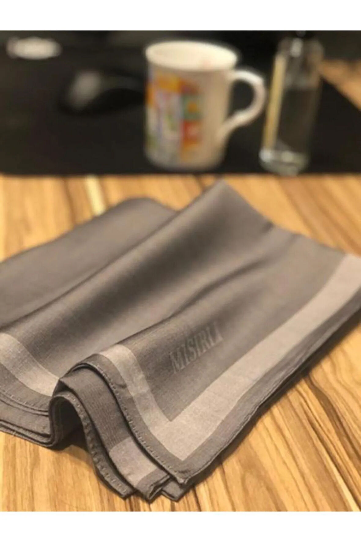 Mısırlı Eşarpları Parıltılı Bantlı Elegance Prenses Eşarp