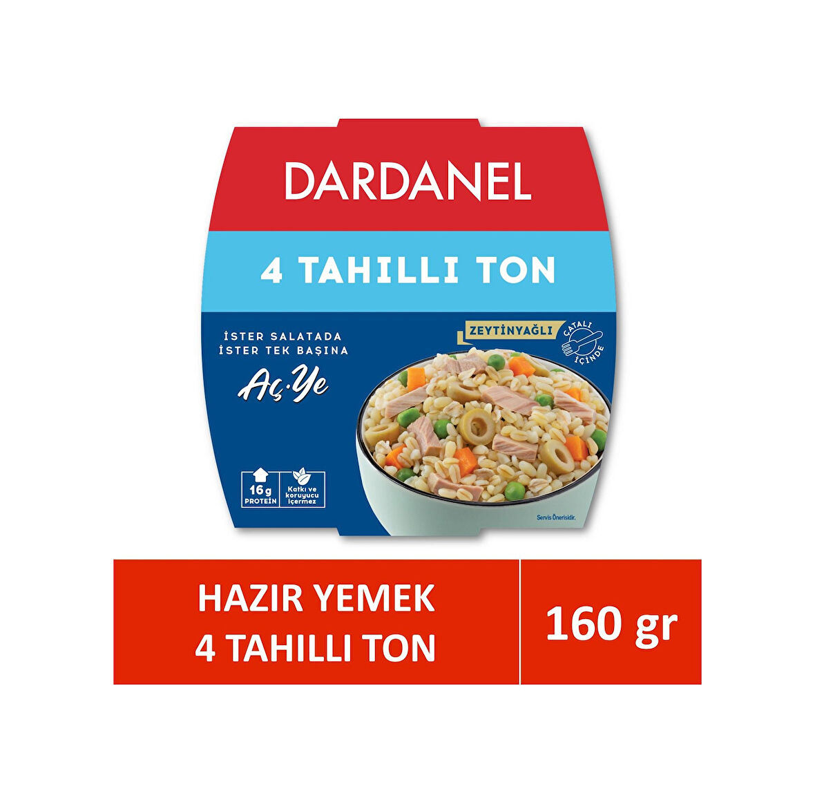 Dardanel Aç Ye Dört Tahıllı Ton Balığı 160 G